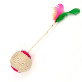 Cat Sisal Scratching Ball Training Interactive Toy