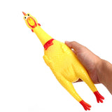 Chicken Squeeze Sound Dog Toy