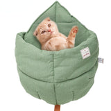 Cat Linen Fabric Sleeping Bag