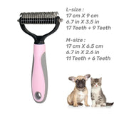 Pet 2 Sided Hair Shedding Comb