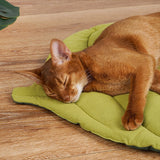 Cat Dog Leaf Shape Soft Mat