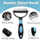 Pet 2 Sided Hair Shedding Comb