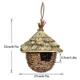 18 Style Birds Natural Grass Egg Cage