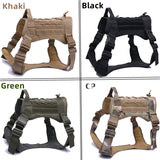 Military Dog Harness and Leash Set