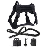 Military Dog Harness and Leash Set