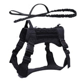 Military Dog Harness and Leash Set