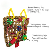 Bird Parrot Climbing Net Toys