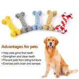 Dogs Bones Shape Bite Resistant Chew Toy