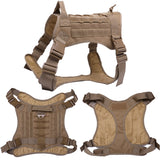 Military Dog Harness and Leash Set