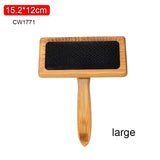 Dog Hair Flea Lice Remover Bamboo Comb