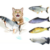 Cat Electric Fish Toy