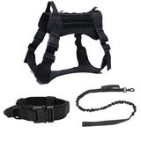 Military Dog Harness and Leash Set