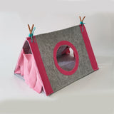 Small Pet Nest Felt Tent