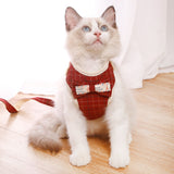 Adjustable Cat Harness and Leash Set