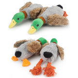 Dog Squeak Sound Plush Duck  Toy