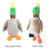 Dog Squeak Sound Plush Duck  Toy