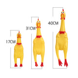 Chicken Squeeze Sound Dog Toy