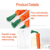 Dog Bite Resistant Carrot Toys