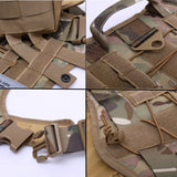 Military Dog Harness and Leash Set