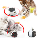 Interactive Balance Car Cat Chasing Toy