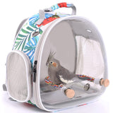 Portable Bird Travel Carrier Backpack