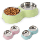 Dog Feeding Twin Bowls