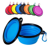 Dog Foldable Silicone Bowl