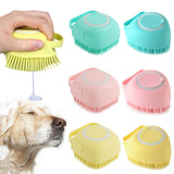 Dog Bath Massage Brush