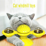 Windmill Cat Turntable Teasing Toys