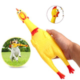 Chicken Squeeze Sound Dog Toy